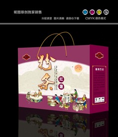 粉条包装箱展开图