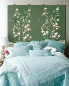 床头壁纸样机图