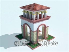 亭子模型