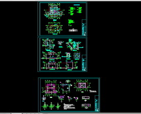旱厕建筑结构全套图纸 内含化粪