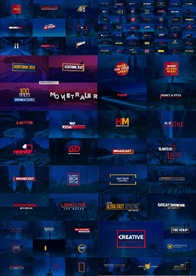 3D标题版式动画AE模板