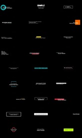 27个文字标题动画AE源文件