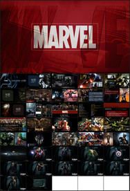 电影复仇者联盟主题PPT模板