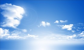 蓝天白云