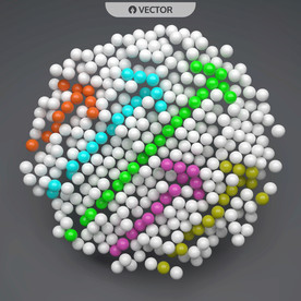 3D立体圆形圆球球体地球