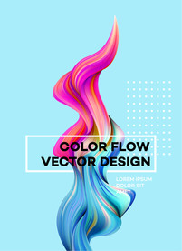 炫彩商业质感综合体不规则图形