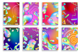 炫彩商业综合体潮玩潮流时尚海报