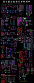 弱电智能化系统CAD图块