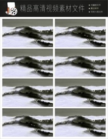 江南水墨中国风LED视频背景