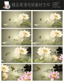 江南水墨中国风LED视频背景