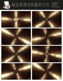 MPG金色LED 矩阵灯视频
