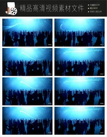 MPG时尚动感圆点灯光秀视频演