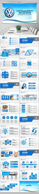 大众汽车总结报告PPT模板