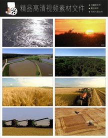 新农村农业建设视频素材