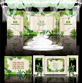 热带风情婚礼主题