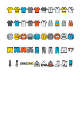 电子商务衣服图标图片