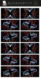 卡通魔幻音乐节转场LED视频