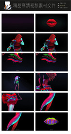 科技光线地球科技转场LED视频