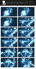 炫酷三维分离色彩专场LED视频