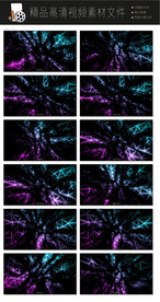 炫酷三维分离色彩专场LED视频