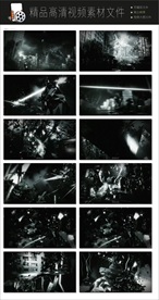 机械穿梭动感迪吧视频背景空镜头