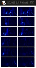 炫丽音符灯光视频合成转场空镜头