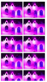 唯美大气婚礼背景视频粒子星空光