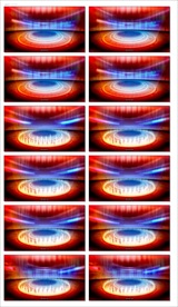 唯美大气婚礼背景视频粒子星空光