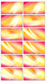 晚会婚礼唯美金色粒子瀑布视频