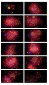 盛世花开舞台表演背景led视频