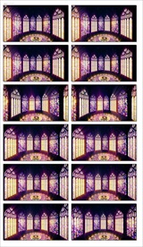 粒子星光旋转万花筒vj视频婚礼