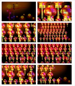 火爆盛大开盘LED视频喜庆开业