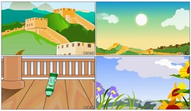 祖国祖国我们爱你 背景视频素材