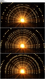 舞台歌曲晚会金色发散粒子LED