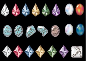 原创创意钻石透明素材