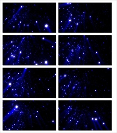 炫酷震撼慢速黑色星空