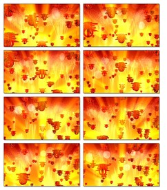 广场舞喜庆大红灯笼视频剪辑