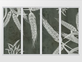 现代简约浪漫大气麦穗移门