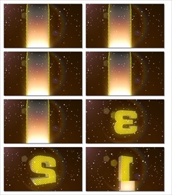 倒计时视频开场素材led片头下