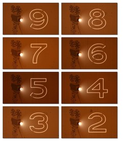 倒计时视频开场素材led片头下