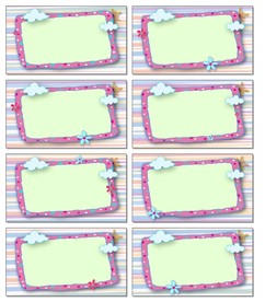 卡通动画童年儿童背景视转场视频