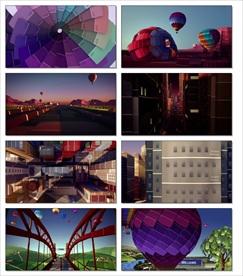 动感炫酷舞演唱会舞美视频LED