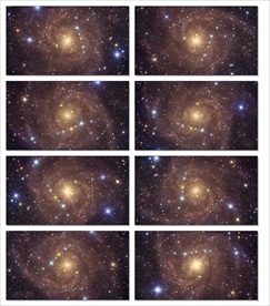 神秘星空银河LED视频素材