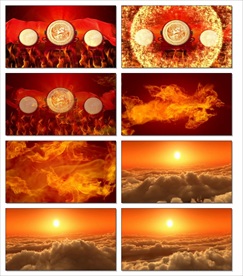 打鼓盛大开盘LED视频喜庆开业