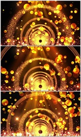 金色粒子婚庆婚宴舞台LED动态