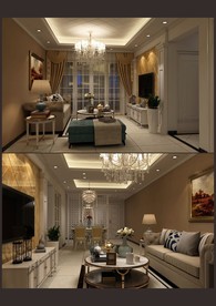 小户型简欧式装修效果图