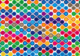 创意旋转商业综合体开业背景板