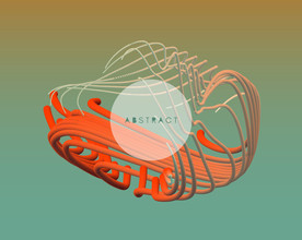 创意立体不规则图形