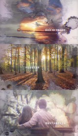 震撼大气水墨图文模板