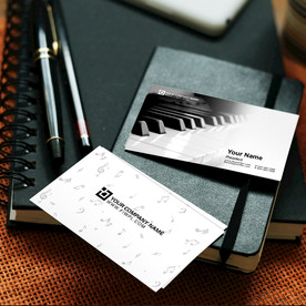 钢琴名片